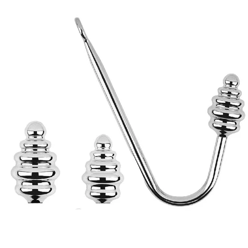 Hook Screw-in Ribbed 8826 Set GreatBenefit Anal 0704